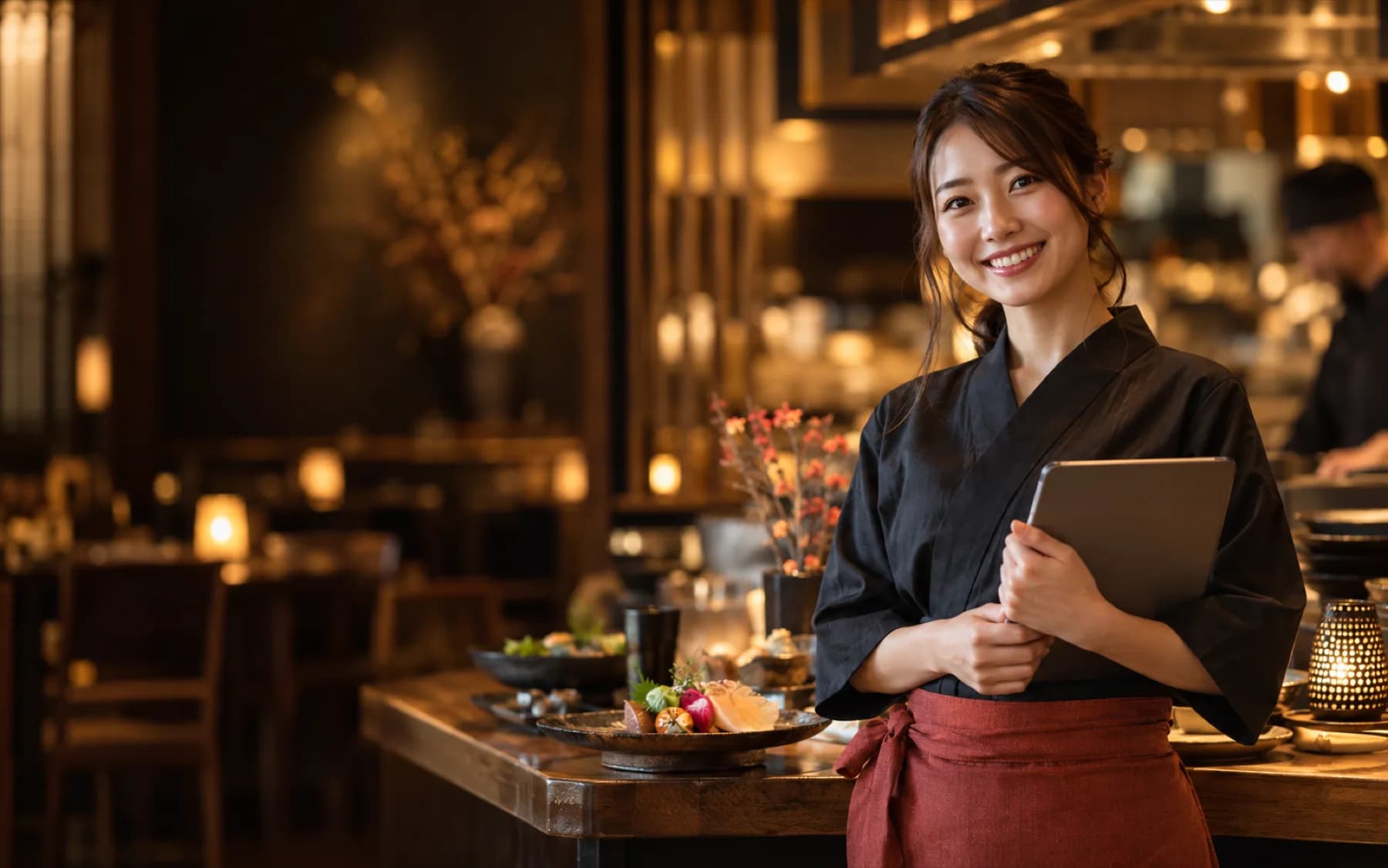 看板娘のイメージ